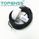 TOPGNSS RS422 protocol, 15m GNSS2000G GPS GLONASS dual mode receiver 12V, marine timing Industrial control applications 4800 baud rate