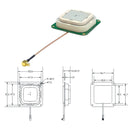 MCX NEW L1 L5 AN-501 high precision RTK antenna MCX Small size built-in  GPS GNSS GLONASS TOPGNSS