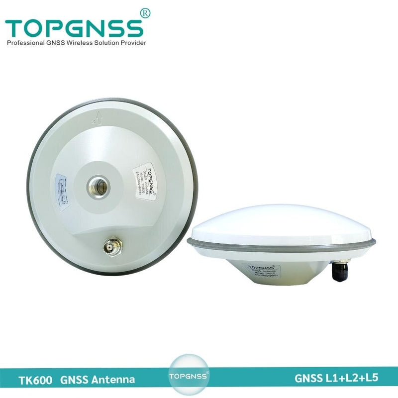 New gnss antenna l1 l2 l5 measurement full-frequency  RTK antonna high-gain GNSS L1 L2 L5 TK600 TOPGNSS