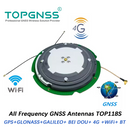 TOP118 RTK high-precision GNSS GPS antenna L1 L2 L5 full frequency built-in antenna BT 4G WIFI GNSS GPS TOPGNSS