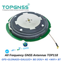 TOP118 RTK high-precision GNSS GPS antenna L1 L2 L5 full frequency built-in antenna BT 4G WIFI GNSS GPS TOPGNSS