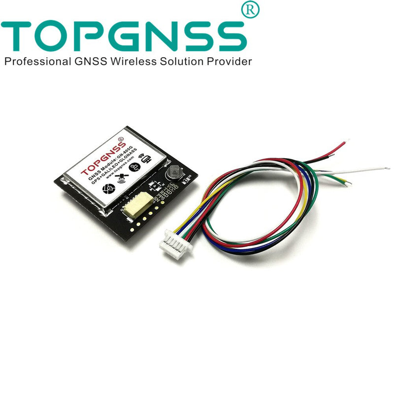 TOPGNSS GN-805B New 3.3-5V UART GPS GALILEO BEIDOU Dual Mode GNSS Module Receive Built-in FLASH,NMEA0183