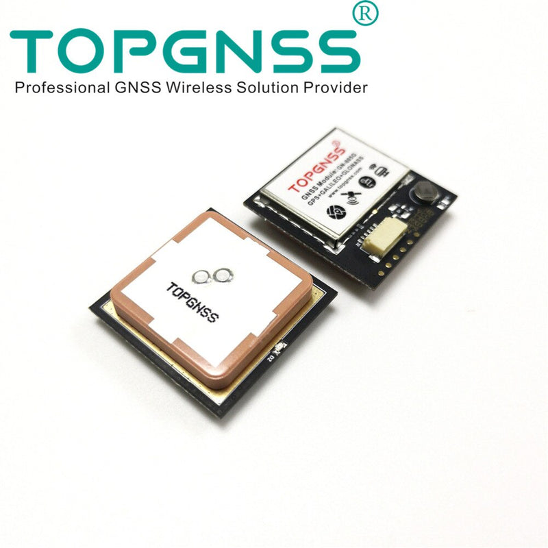 TOPGNSS GN-805B New 3.3-5V UART GPS GALILEO BEIDOU Dual Mode GNSS Module Receive Built-in FLASH,NMEA0183