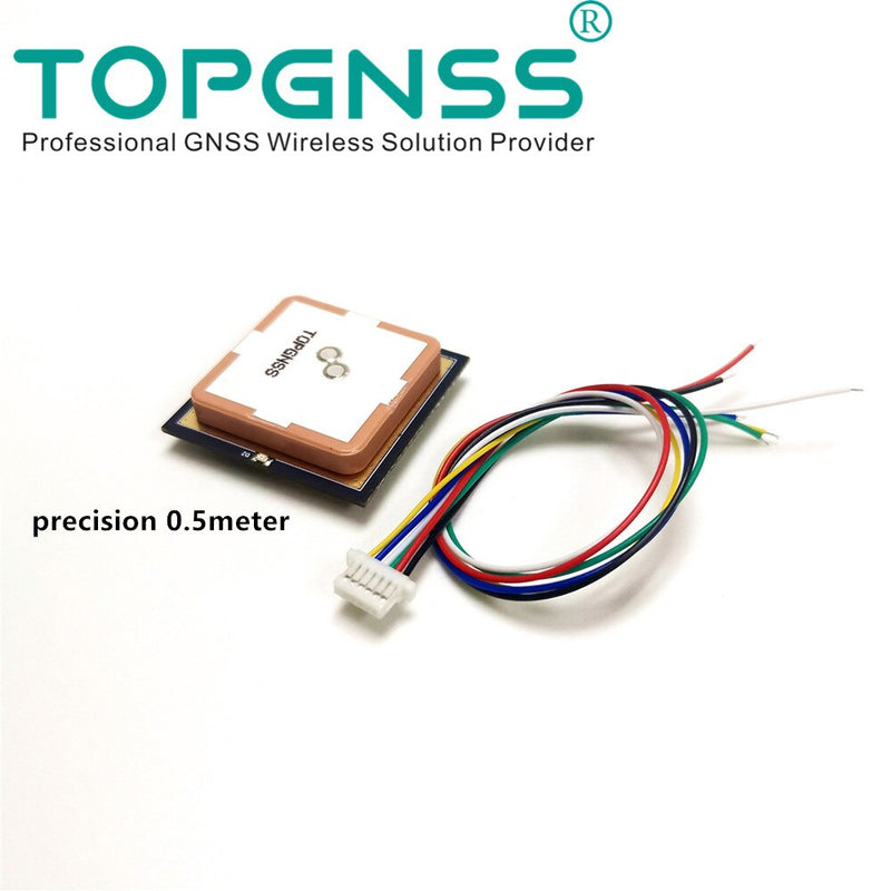 TOPGNSS GN-805B New 3.3-5V UART GPS GALILEO BEIDOU Dual Mode GNSS Module Receive Built-in FLASH,NMEA0183