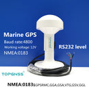 GN2000 marine ship GPS receiver antenna module NMEA 0183 baud rate 4800 DIY connector, voltage 12V RS232 protocol