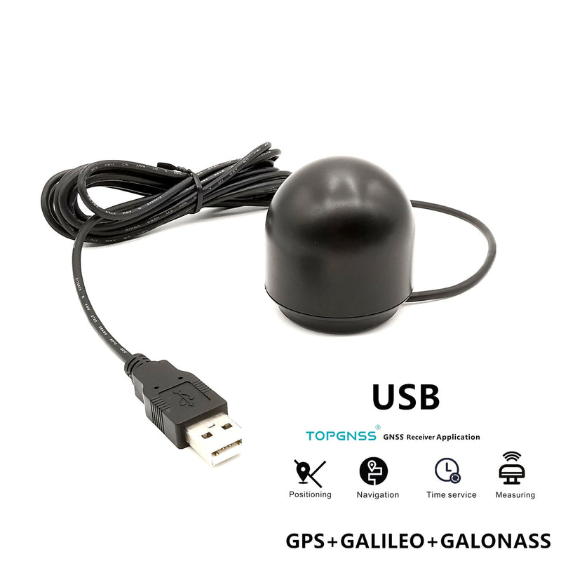 GNSS GLONASS GALILEO ontvanger Antenne module usb-uitgang USB GPS ontvanger G-muis, beter dan BU-353S4 TOPGNSS module