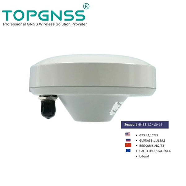 GNSS L1 L2 L5  AN106 Unmanned vehicle high-precision drone measurement full-frequency RTK antenna new small high-gain  TOPGNSS