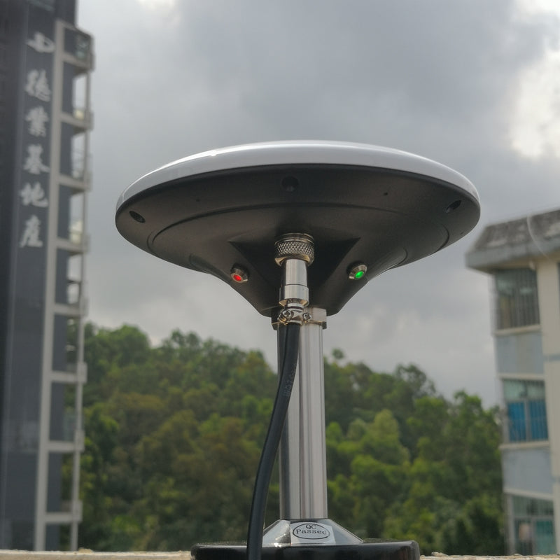 Designed with the ZED-F9P F9 RECEIVER module, the RTK high-precision GNSS receiver  RTK base station and rove TOPGNSS TOP100