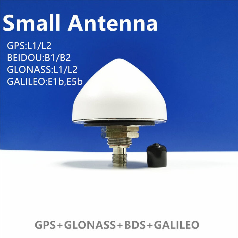 Small UAV RTK gps GNSS antenna TNC connector  zed-f9p rtk module receiver  AN665G
