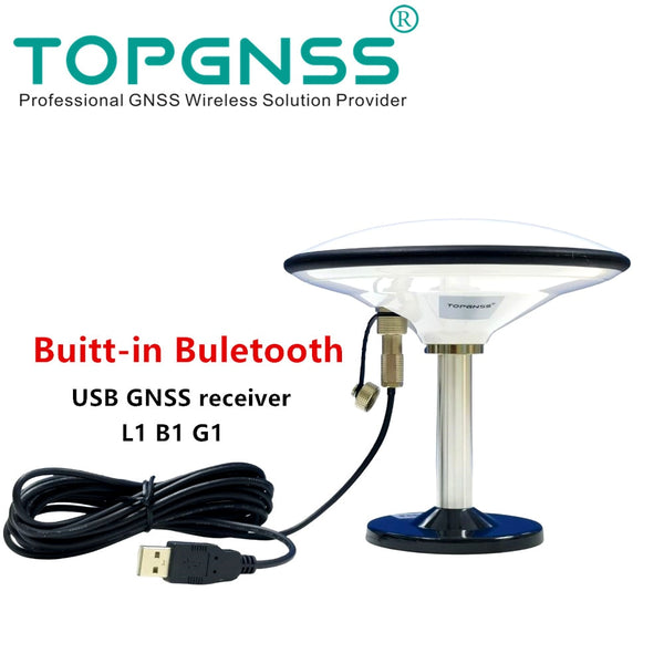 L1+L5 Bluetooth USB GPS GLONASS GALILEO GNSS receiver antenna module 5V baud rate115200 refresh rate 1HZ   Support Android GN168