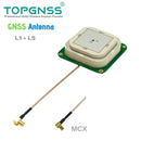 MCX NEW L1 L5 AN-501 high precision RTK antenna MCX Small size built-in  GPS GNSS GLONASS TOPGNSS