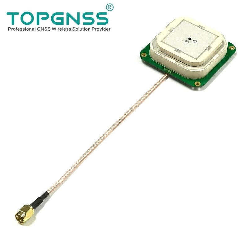 NEW L1+ L5  AN-501  high precision RTK  antenna SMA Small size built-in volume GPS GNSS GLONASS  30dB TOPGNSS