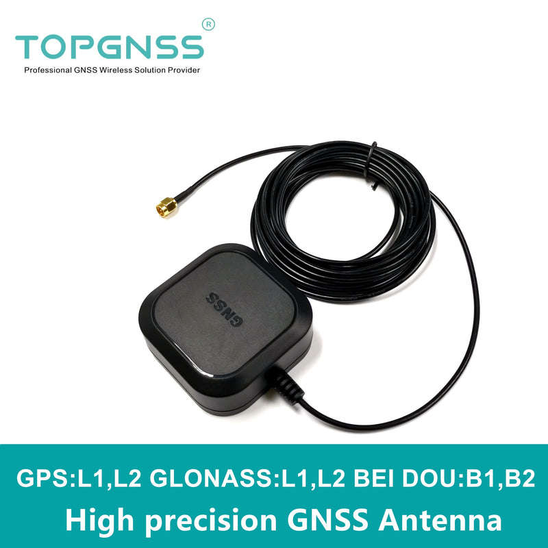 NEW high precision GPS GNSS antenna,RTK GPS antenna,UAV-UGV High precision gain For ZED-F9P  ANN-MB-00 RTK antenna BEIDOU,SMA-J