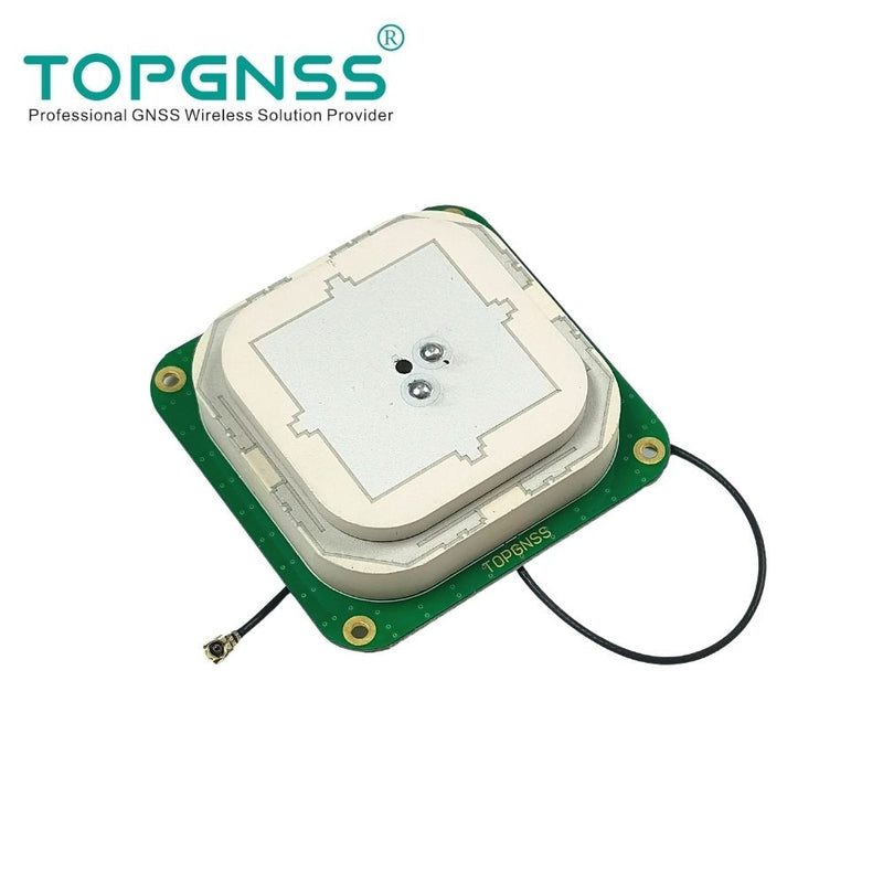 NEW high precision RTK GPS antenna IPEX Small size built-in volume GNSS L1 L5 for RTK Rover UGV gain 30dB AN-501  TOPGNSS