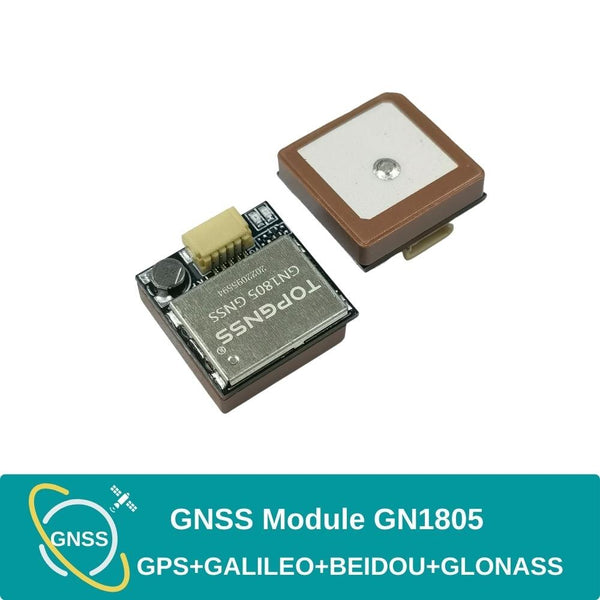 Nieuwe Kleine Gnss Module GN1805 Gps Galileo Glonass Beidou Qzss Gnss Multi-Modus, NMEA0183 Ondersteunt 1-10Hz Output Instellingen Topgnss