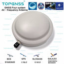 Nieuwe TOPGNSS onbemande voertuig hoge precisie volledig bereik GNSS antenne GPS GLONASS GALILEO Beidou waterdichte hoge gain RTK antenne