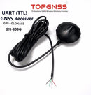 SUART TTL Dual GPS GLONASS ontvanger geïntegreerde FLASH, ondersteuning NMEA instellingen besparen. GPS data TM32 51MCU GPS Module,