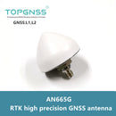 Small size high-precision GNSS antenna for Zed-F9P module drone UGV RTK GPS antenna GPS Glonass Galileo GNSS L1, L2 TOPGNSS