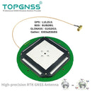 TOP128S built-in high precision RTK antenna supports L1+L2+L5 GNSS GPS GLONASS GALILEO QZSS F9P SMA 30CM  TOPGNSS