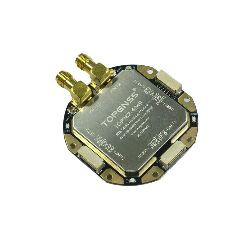 TOP982-4949 Positioning and Heading RTK high precision 9-36V GNSSL1 L2 L5 GNSS module antenna GPS BDS GLONASS GALILEO QZSS