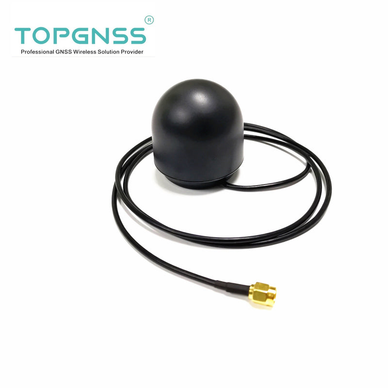 TOPGNSS SMA-J cable 1meter RTK drone RTK handheld receiver spiral helix GNSS antenna GPS BDS GLONASS GALILEO QZSS ZED-F9P