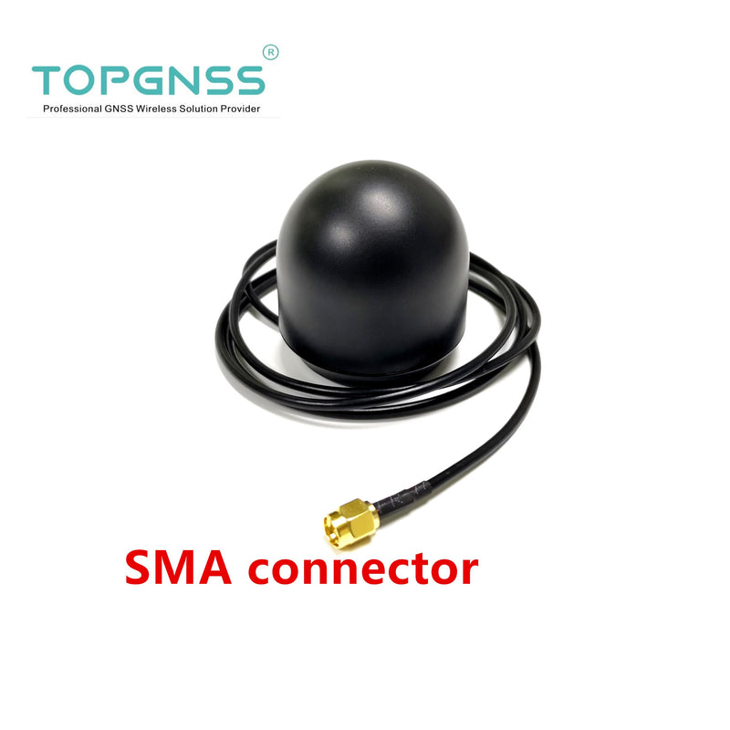 TOPGNSS SMA-J cable 1meter RTK drone RTK handheld receiver spiral helix GNSS antenna GPS BDS GLONASS GALILEO QZSS ZED-F9P
