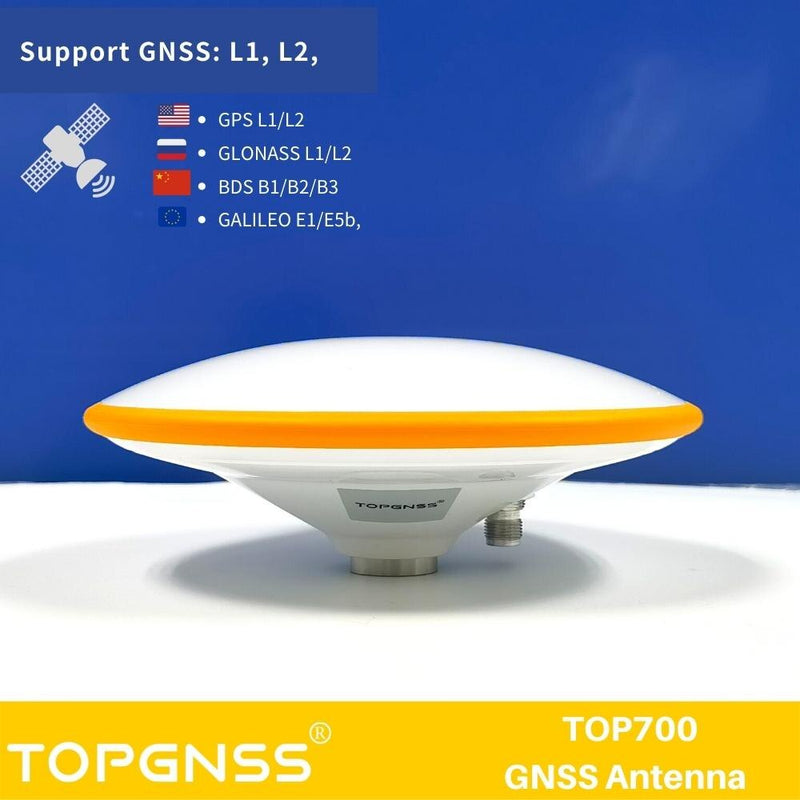 Antenne GNSS Haute Précision AG-35H - Compatible GPS, GLONASS, Galileo, BDS (fréquences L1/L2/L5), Avec Câble TNC