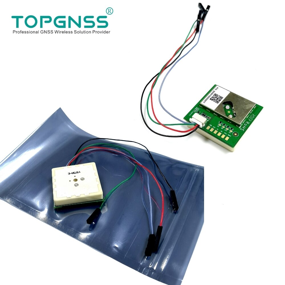 TOPGNSS new small volume RTK rover GPS module, differential FIXED rece ...